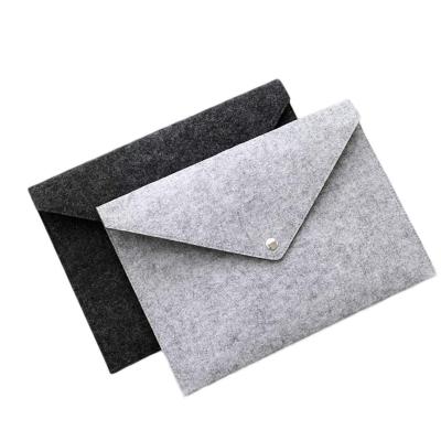 China Felt Folders A4 Letter Envelope Felt Expanding File Folder Paper Folder Case for sale