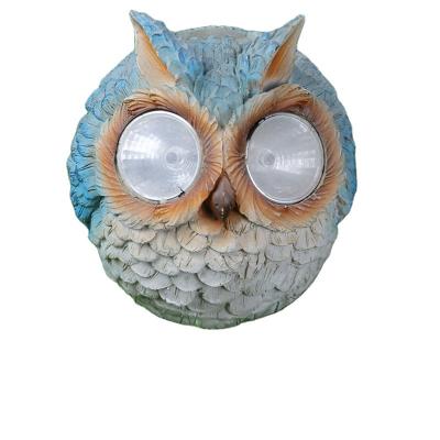 China Owl Path Pile Solar Led Minimalist Waterproof Solar Garden Lights Landscape Lighting Solar Garden Lights for sale