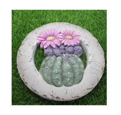 China Minimalist Creative Outdoor Natural Round Slate Garden Stepping Stones For Garden Use for sale