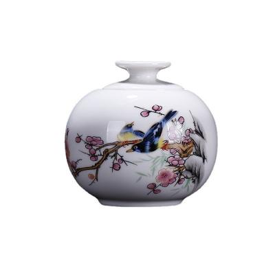 China Wholesale Chinese Ceramic Freshness Preservation Factory Tea Storage Jar Sealed Dried Fruit Ceramic Pot for sale