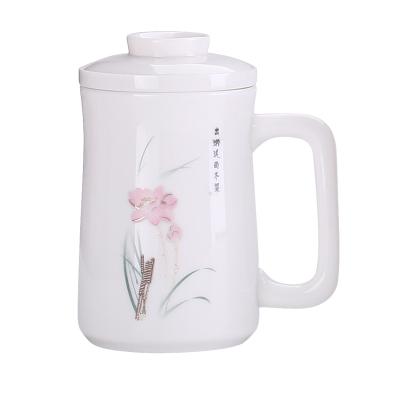 China Viable Wholesale High Quality Various Office Tea Cups Factory Manufacture Ceramic Tea Cup for sale