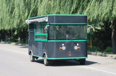 Chine Galvanized sheet metal stainless steel rounded corner electric food carts à vendre