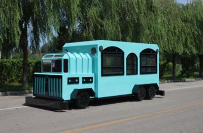 China Rustic Street Cuisine Cart Large Capacity and Refrigerator for Street Food Carts for sale