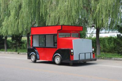 China Refrigerator Classic Gourmet Truck The Perfect Solution for Food Truck Business for sale