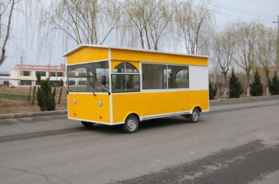 China Stainless Steel Pinnacle Bus Dining Car Customized and Food Options for Beverages for sale