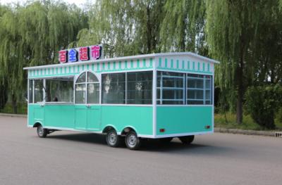 China 3 Shelves Huge Electrical Meal Wagon with Versatile LED Lighting for sale