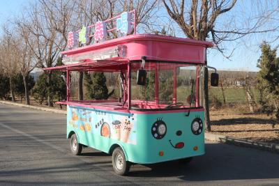 China Customizable round corner cartoon shape food cart for your specific needs for sale