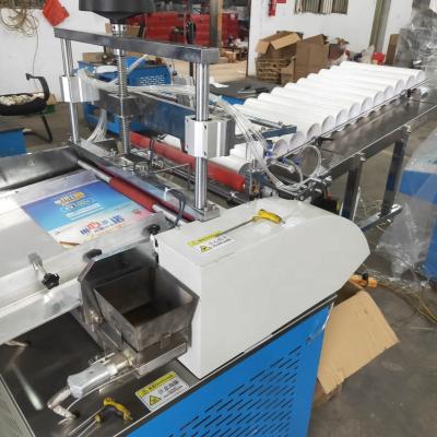 China Automatic Paper Tube Hot Glue Hotels Melt Labeling Machine for sale