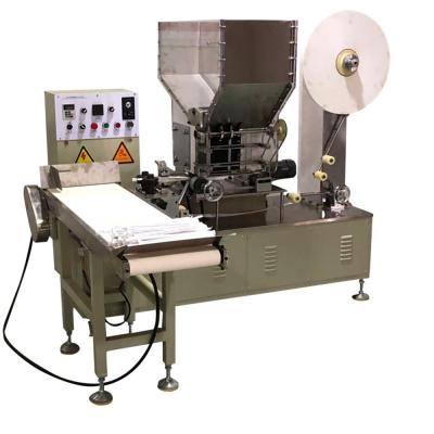 China Factory Single Paper Drinking Straw Wrapping Packaging Machine Factory for sale