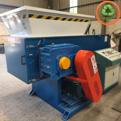 China Single Shaft Textile Fabric Woven Bag Shredder with Sharp Blade Alloy Cutter Shaft for sale