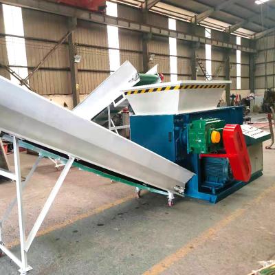 China Single Shaft Shredder Machine for Plastic Plates and Films in Manufacturing Plant for sale