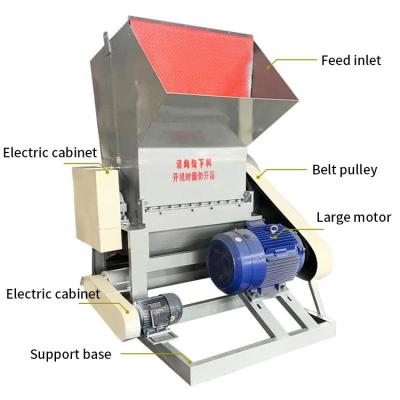 China 1150 kg Leicht zu bedienende Flasche für Haustiere Kunststoff-Recycling-Kremmmaschine für 200-5000 kg/h zu verkaufen