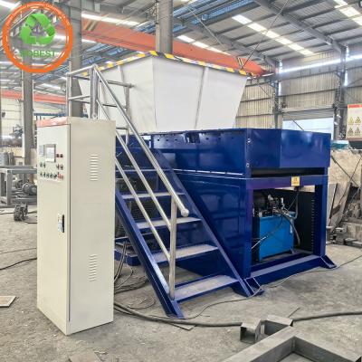 China Low Speed Rotary Knife Scrap Shredder Secure Solution for Manufacturing Plant Scrap for sale