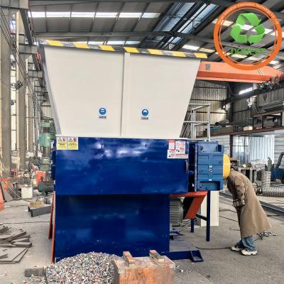 China Scrap Shredder Machine for Hydraulic Pushing Materials Fabric Clothes Nylon Strips Textile for sale