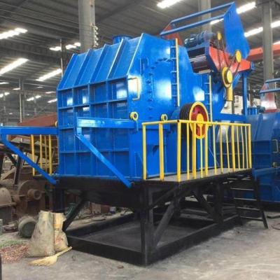 China 3200 kg gewicht bouwmaterialen winkels dubbele schacht shredder machine voor de productie Te koop