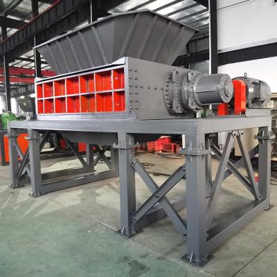 China Double Shaft Shredder for Car and Steel Scrap Metal Crushing in Machinery Repair Shops for sale