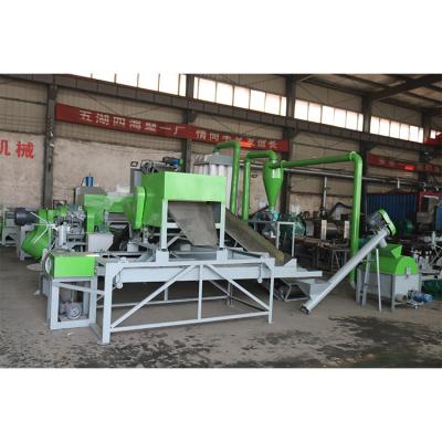 China Advanced 90 kW Power Tire Rubber Powder Particle Production Line with 21000 KG Weight for sale