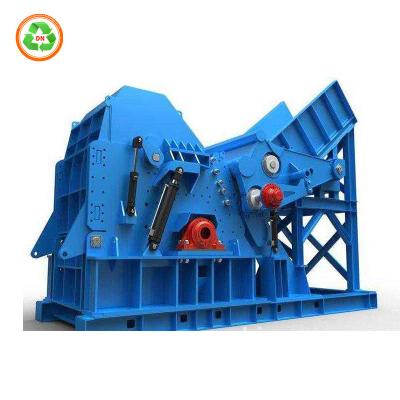 China Recycling Shell Casing Twin-Shaft Metal Crusher Machine voor automatische metaalverwerking Te koop