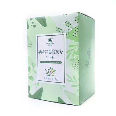 China Adult Have the Effect of Smoothing and Brightening Eyes Jujube Seed Lily Tuckahoe Detox Herbal Tea for sale