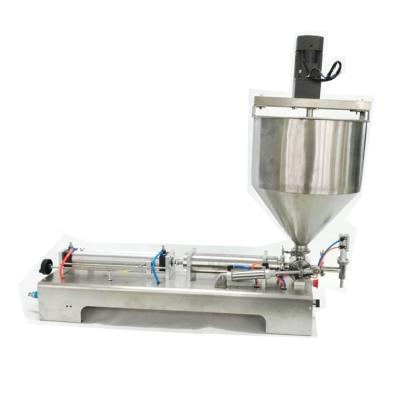 China High Viscosity Manual Desktop Food Semi Automatic Liquid Filling Machine for sale