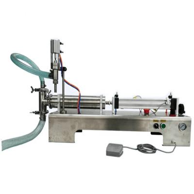 China Semi Automatic Pneumatic Thick Food Tomato Sauce Filling Machine for sale