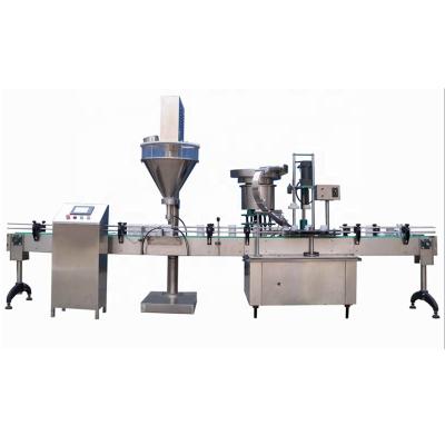 China Food Processing Line Powder Automatic Bottle Filling Machine For Powder for sale