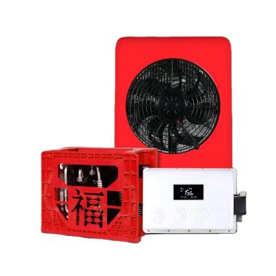 China Factory Outlet 8kw Diesel Large Air Volume 24v Air Car Parking Heater 430*290*140mm for sale