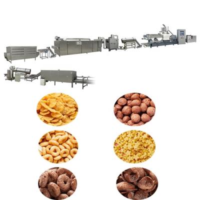 China food & Beverage Factory Cornflakes Machine Industrial Breakfast Cereal Manufacturing Cornflakes Plant for sale