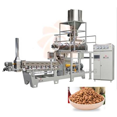 China Dog/cat/fish extruder pet food production line price of dog food production equipment dog food production line for sale