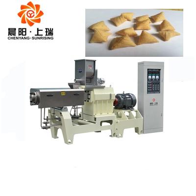 China food & Full Automatic Beverage Factory Doritos Snacks Equipment Fried Bugle Chips Frying Machine for sale