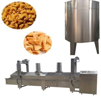 China Full Automatic Continuous Tunnel Fryer High Performance Deep Fried Kind Of Snacks for sale