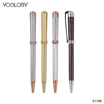 China office & Fine School Pen Stem Ballpoint Pen Acrylic Stainless Steel Ballpoint Pen With Custom Logo for sale