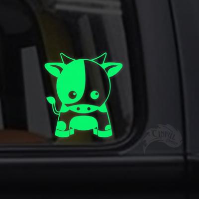 China Waterproof+Eco-friendly High Quality Decorative Anchored Custom Sticker Glow in the Dark Luminous Star Sticker for sale