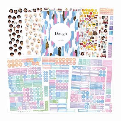 China Custom Wholesale Eco-Friendly Cute Deco Sticker Sheets Eco-Friendly For Kids for sale