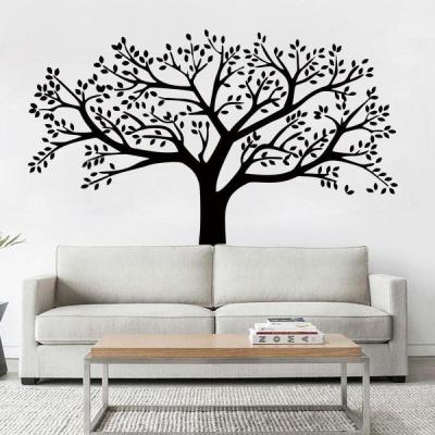 China Promotional Customized Giant Decorative Sticker Ceiling Fake Design Family Tree Wall Sticker for sale