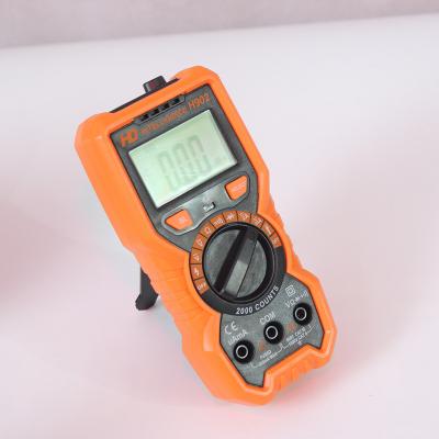 China Digital Ac/dc Multimeter Volt Ohm Voltmeter Current Tester Meters Digital Ammeter Multimeter H902 for sale