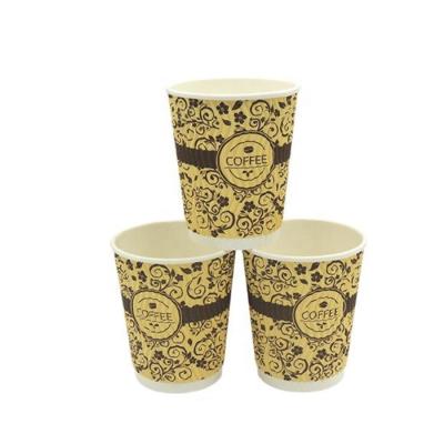 China Factory Direct Supply Disposable Double Wall Paper Cup Manufacturer for sale