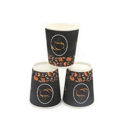 China Disposable Paper Cups Serving Sample Papercup Paper Takeaway Coffee Cups for sale