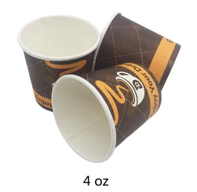 China 2020 Hotsale China Disposable Craft Coffee Paper Disposable Brown Cup Holder for sale