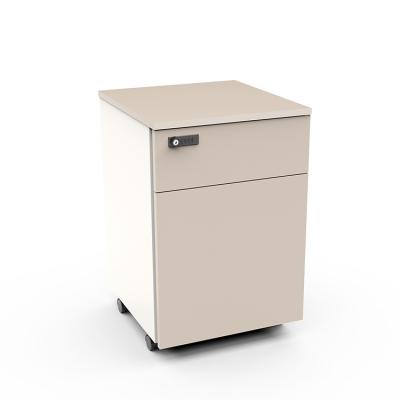 China Modern Luxury Modern Office Furniture Lock Drawer Mobile White Filing Cabinets for sale