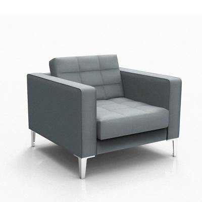 China Modular Modern Leather Sofas Design Simple Sofa Chair For Office for sale