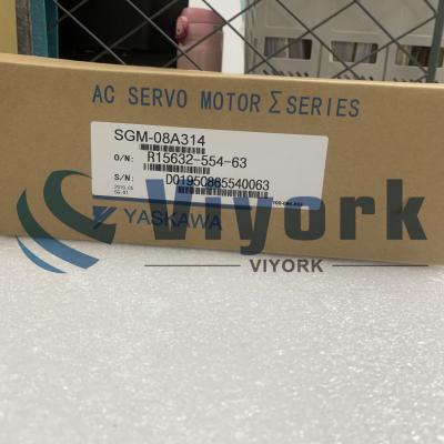 中国 Yaskawa SGM-08A314 AC Servo Motor 750W 3000RPM 4.4AMP 200V NEW 販売のため