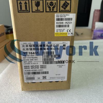 China Fanuc A06B-6096-H201 SERVO AMPLIFIER MODULE ALPHA SERVO DRIVE SVM2-12/12 NEW for sale