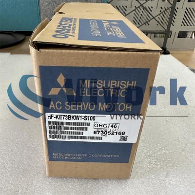 China HF-KE73BKW1-S100 Mitsubishi AC SERVO MOTOR 750W 3000RPM 106V 5.2A nieuw Te koop