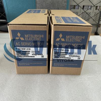 China HF-KE73KW1-S100 Mitsubishi AC SERVO MOTOR 750W 3000RPM 106V 5.2A nieuw Te koop