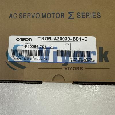 Κίνα Ωμρόν R7M-A20030-BS1-D AC Servo Motor 200W 3000RPM 0.637NM ΝΕΟ προς πώληση