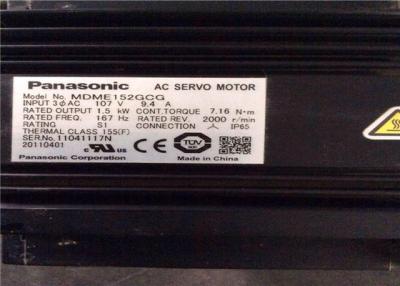 China MDME152GCG Panasonic Servomotor 1,5 kW Modell 7,16 Nm Drehmoment 230 Watt zu verkaufen