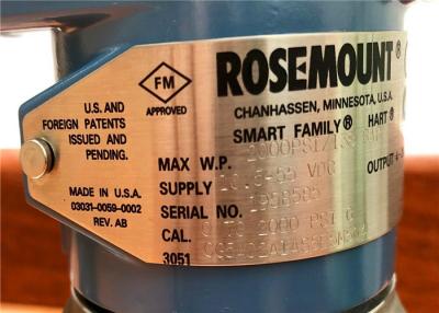 China Koplanarer Übermittler 3051c 3051CG5A02A1AB1H2L4M5 -14,2 CER Rosemount zu 2000PSI zu verkaufen