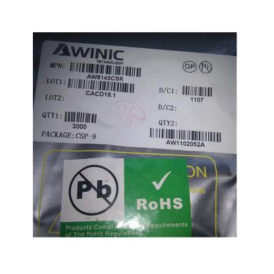 China New original AW9201 integrated circuit contact sensor AW9201QNR AW9203CSR AW3112DNR AW8646QNR AW9523BTQR for sale