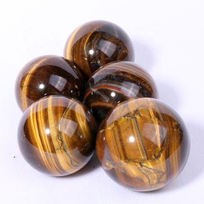 China China natural yellow tiger eye stone ball crystal ball for sale for sale